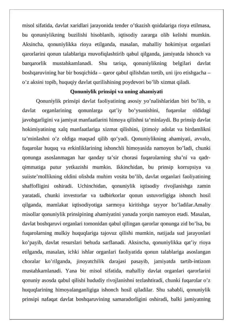 Davlat boshqaruvida qonuniylik va intizom tushunchasi 4