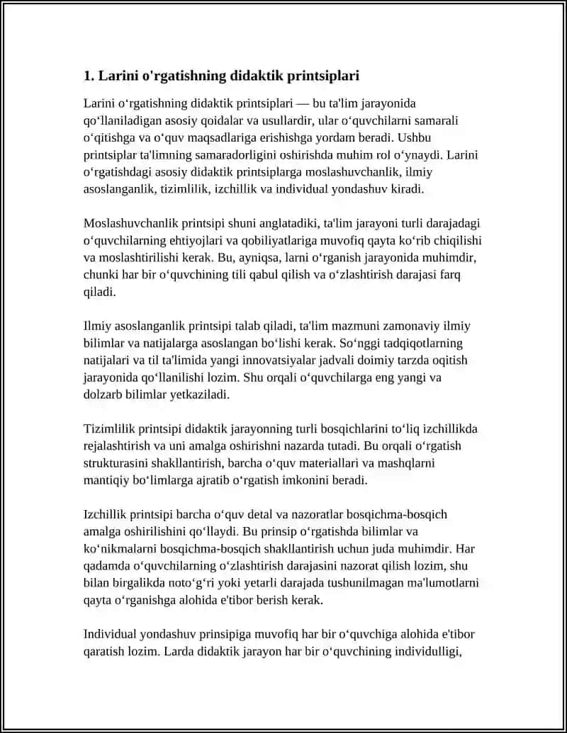 LARINI O'RGATISH METODIKASI 4