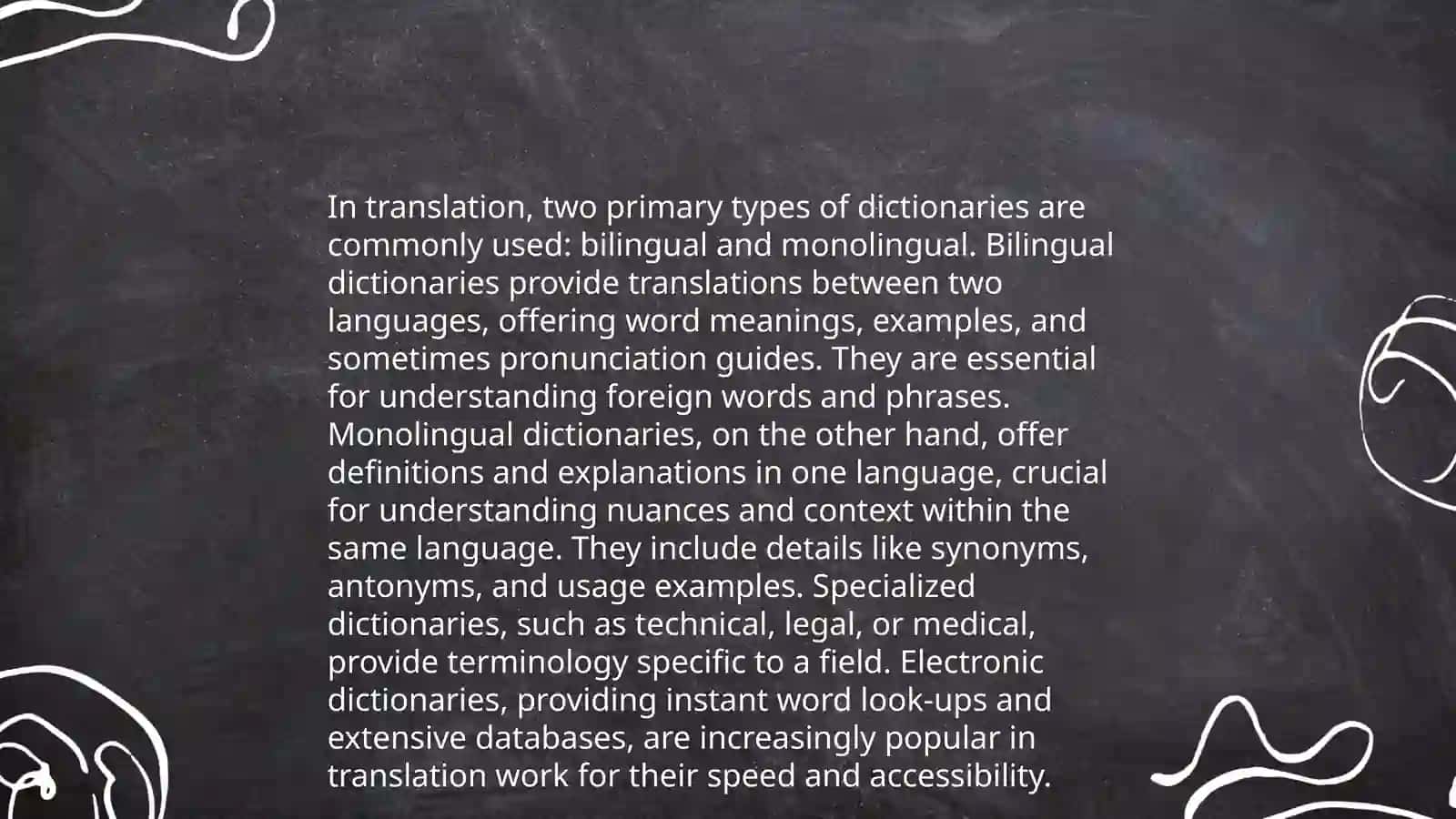 The role of the dictionary in translation 4