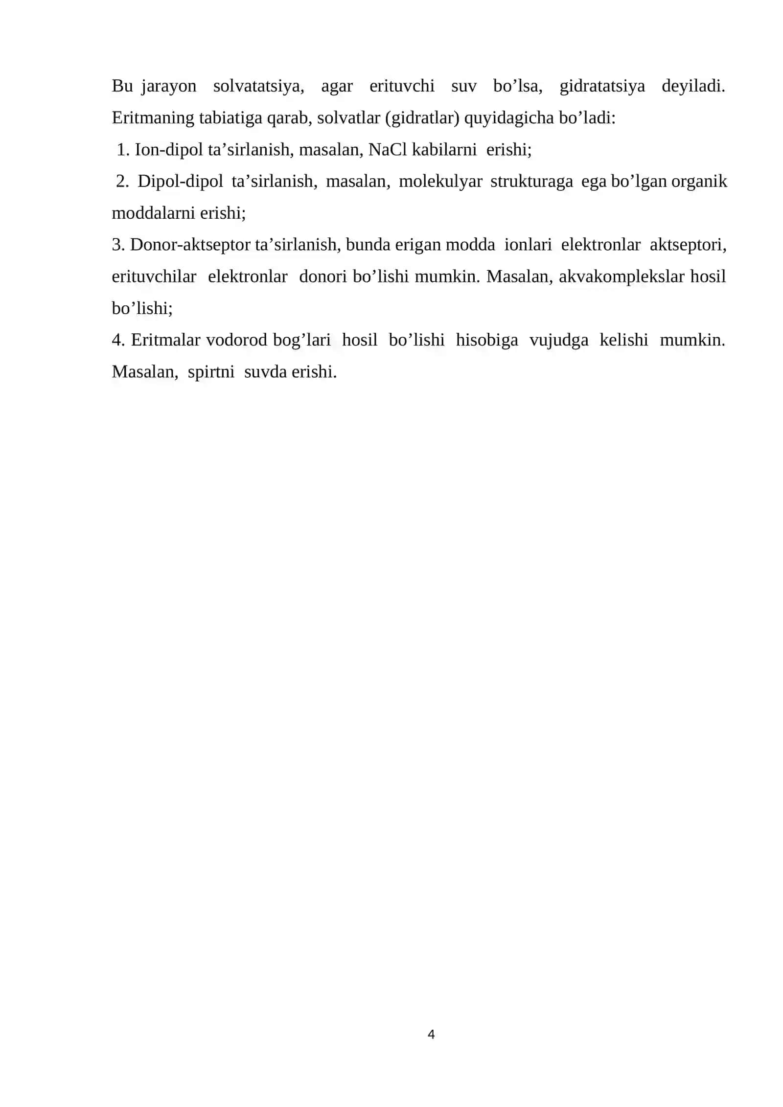 Eritmalarni muzlash harorati.Krioskopiya 4