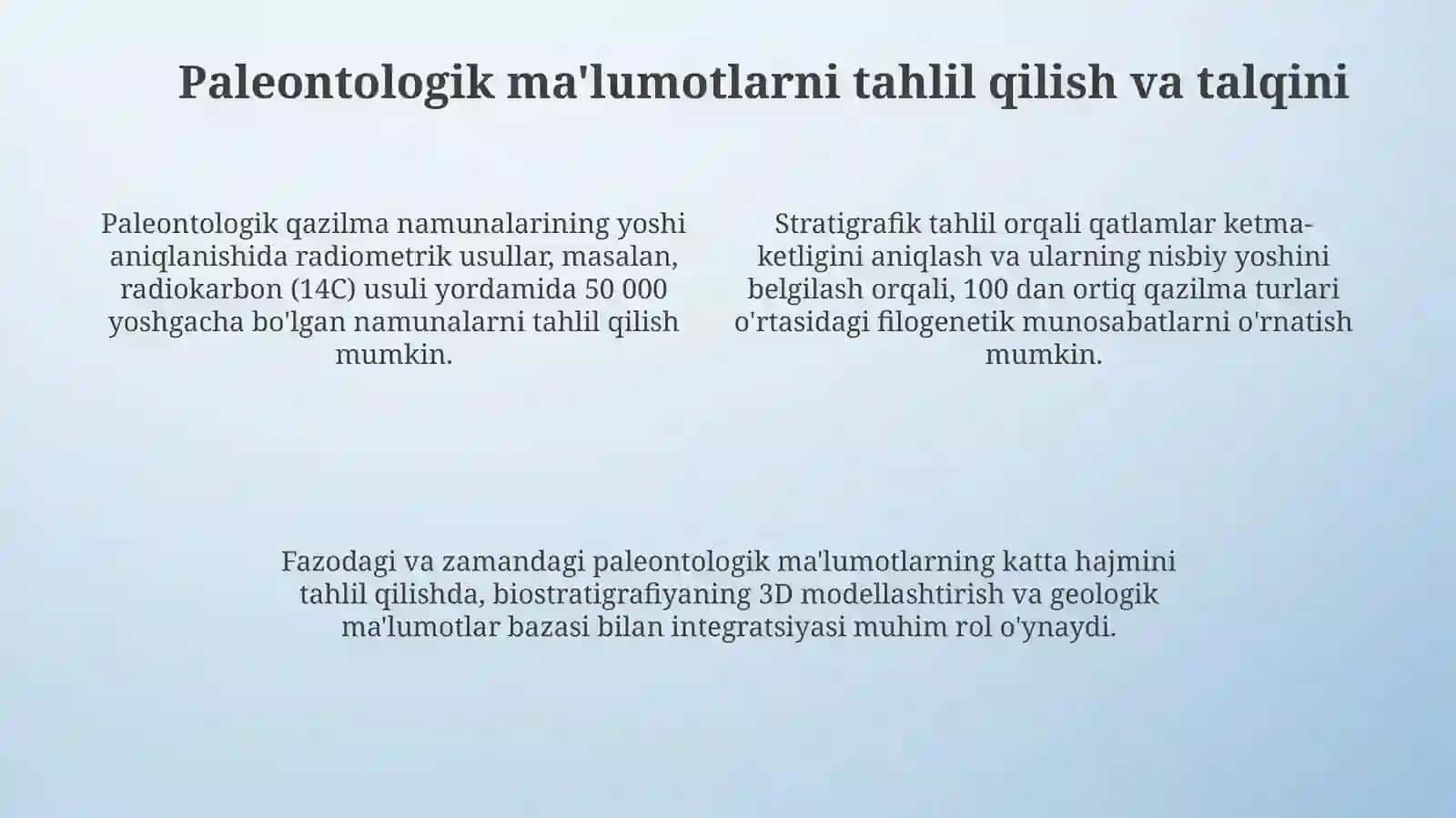Paleontologiya fanining shakllanishi 4