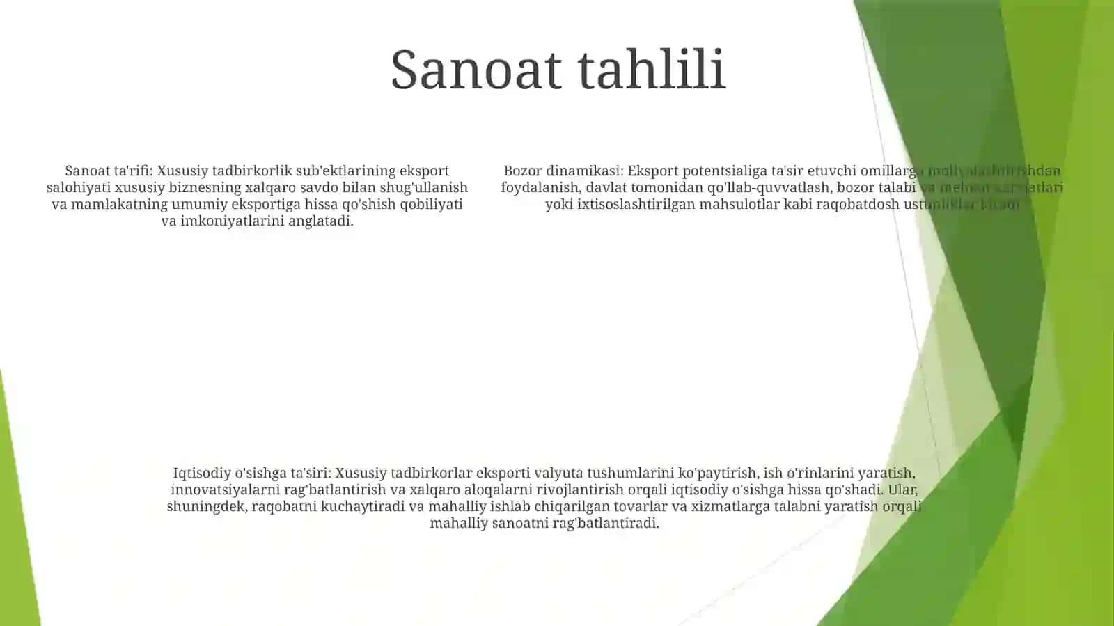 Xususiy Tadbirkorlik SubyektlariningEksportiSalohiyati 4