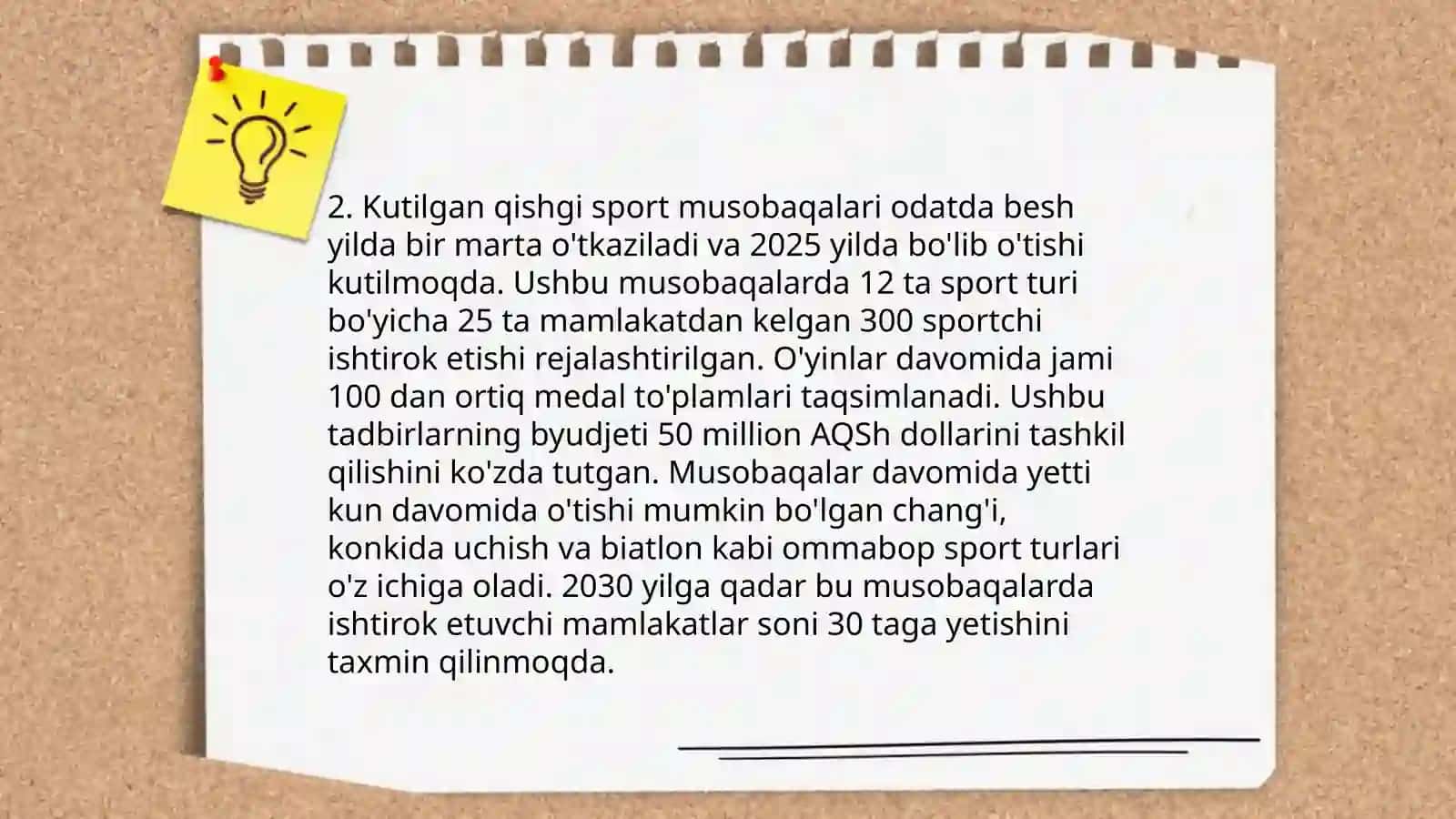 Kutilgan qish: O'zbekiston ob-havo prognozi 4