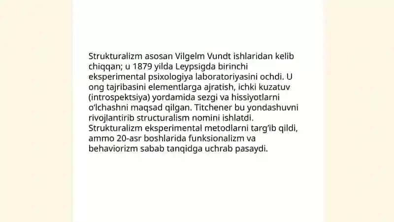 Pisixalogik maktablarning yuzaga kelishi tarixi 4