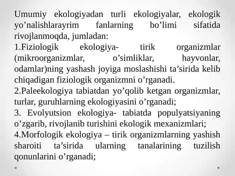 Ekologiyauslublari 4