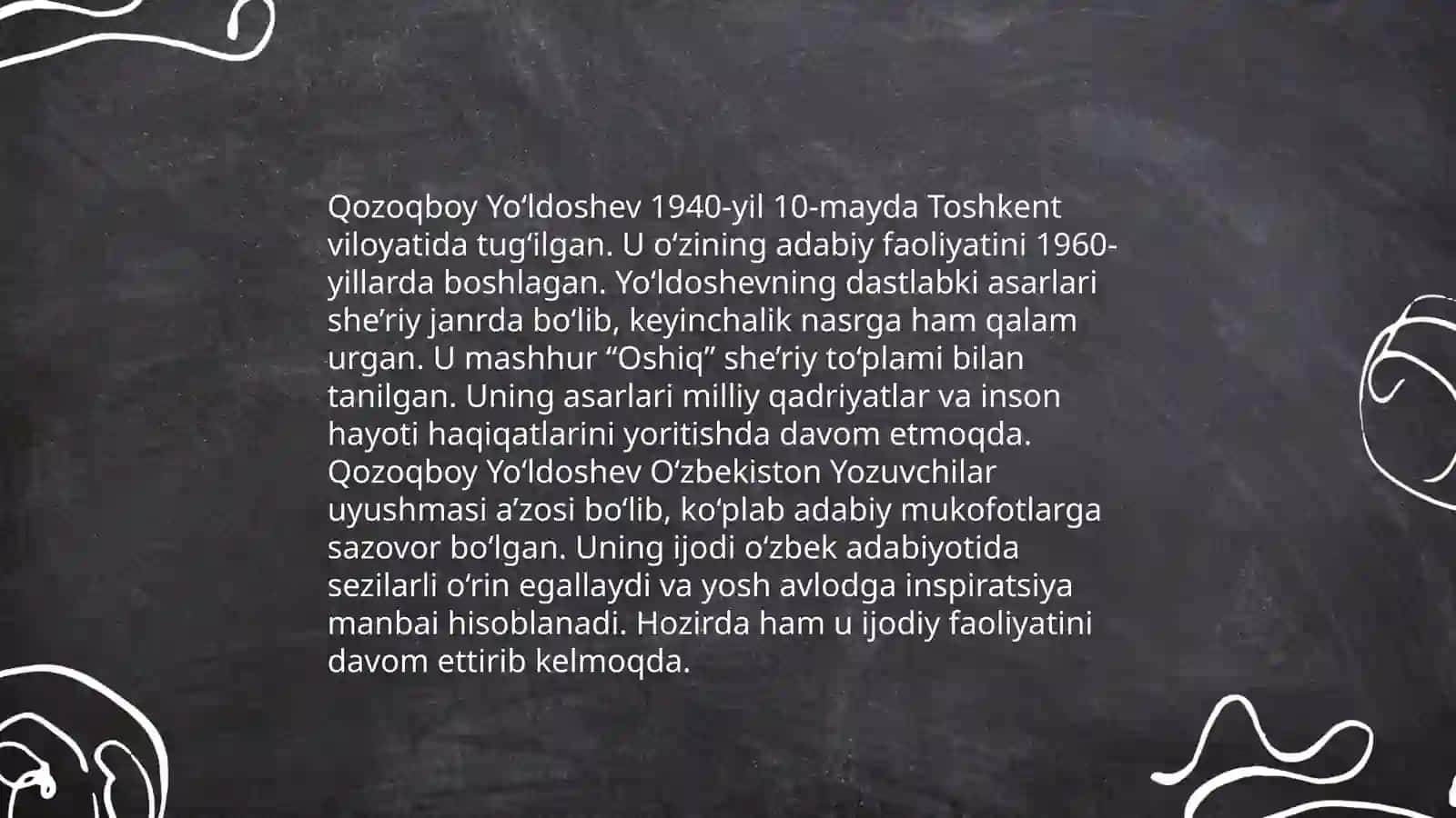 Qozoqboy Yo‘ldoshevning "Yoniq so‘z" kitobi tahlili 4