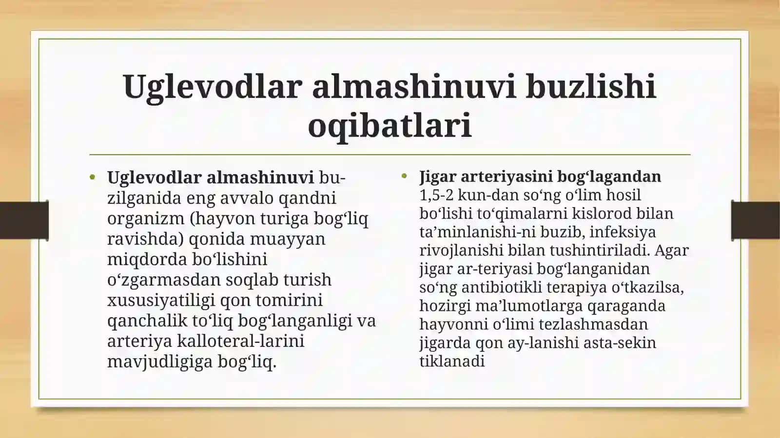 Uglevodlar Almashinuvining Buzilishi 4