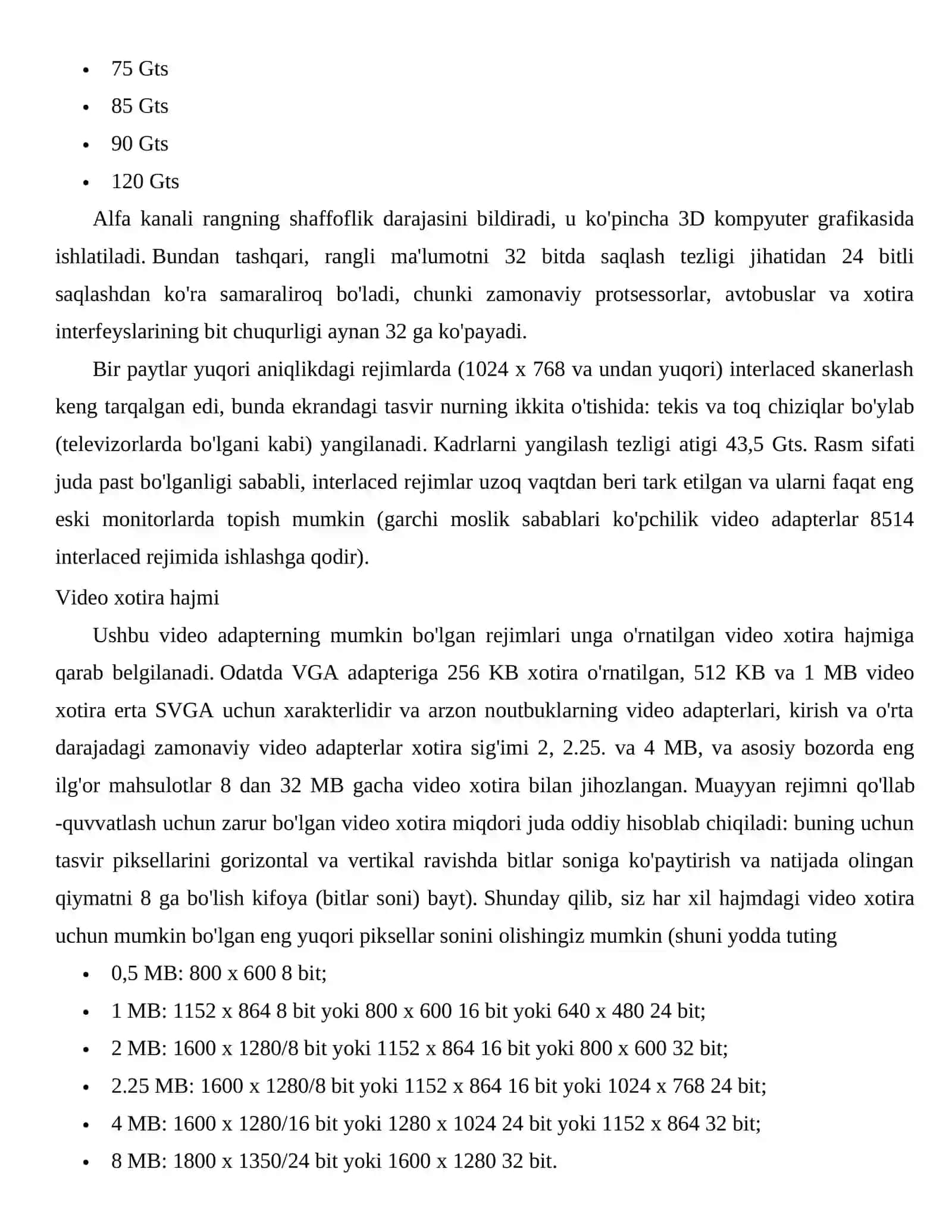Videoadapter (Video karta) 4