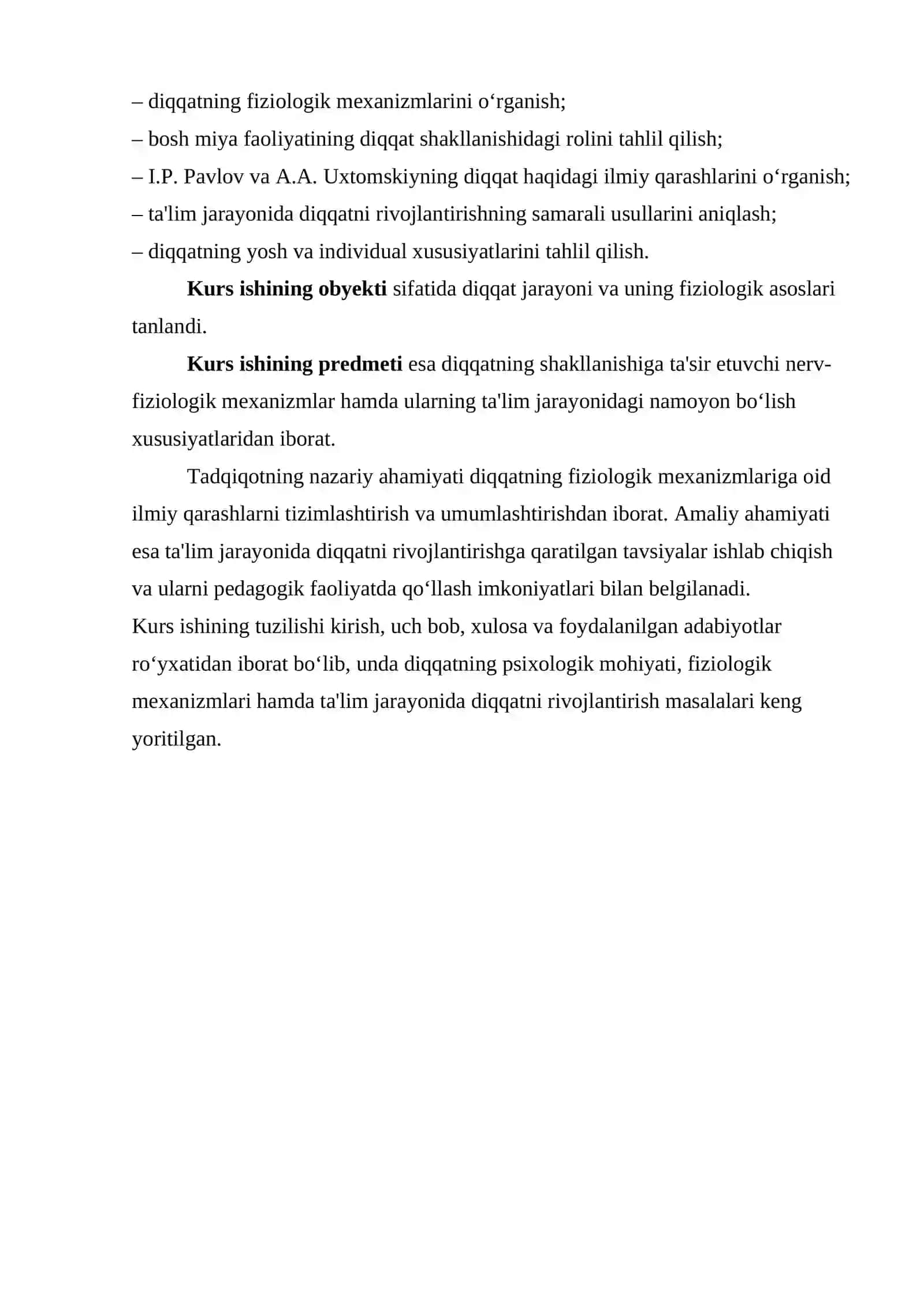 Diqqatning fiziologik mexanizmlari 4