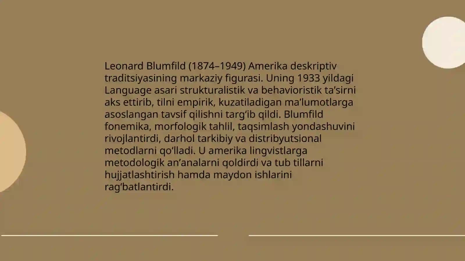 Amerika deskriptiv lingvistika qarashlari 4