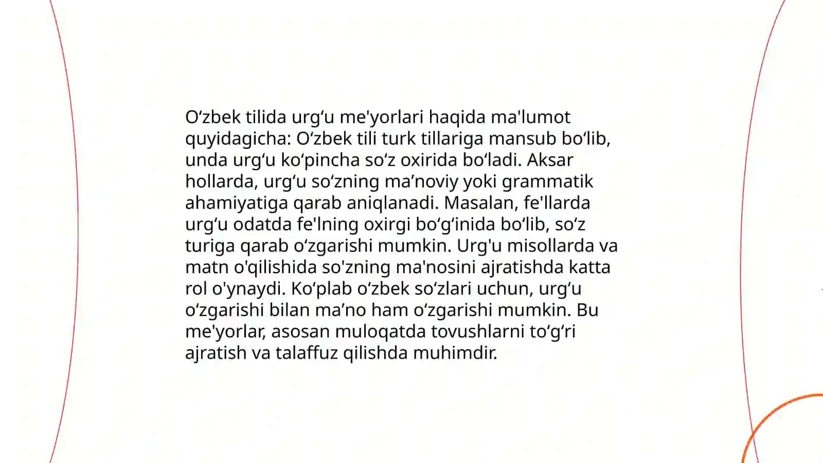 Oʻzbek tilining orfoepiyasi va asosiy imlo qoidalari 4