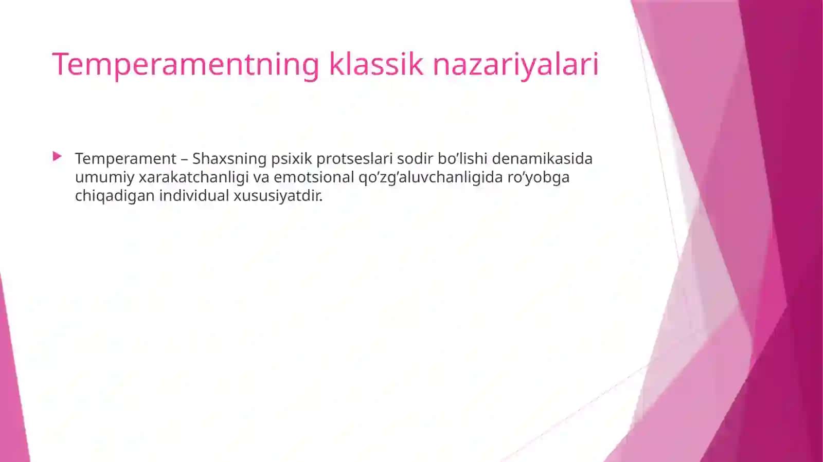Temperament va uning nazariyalari 4