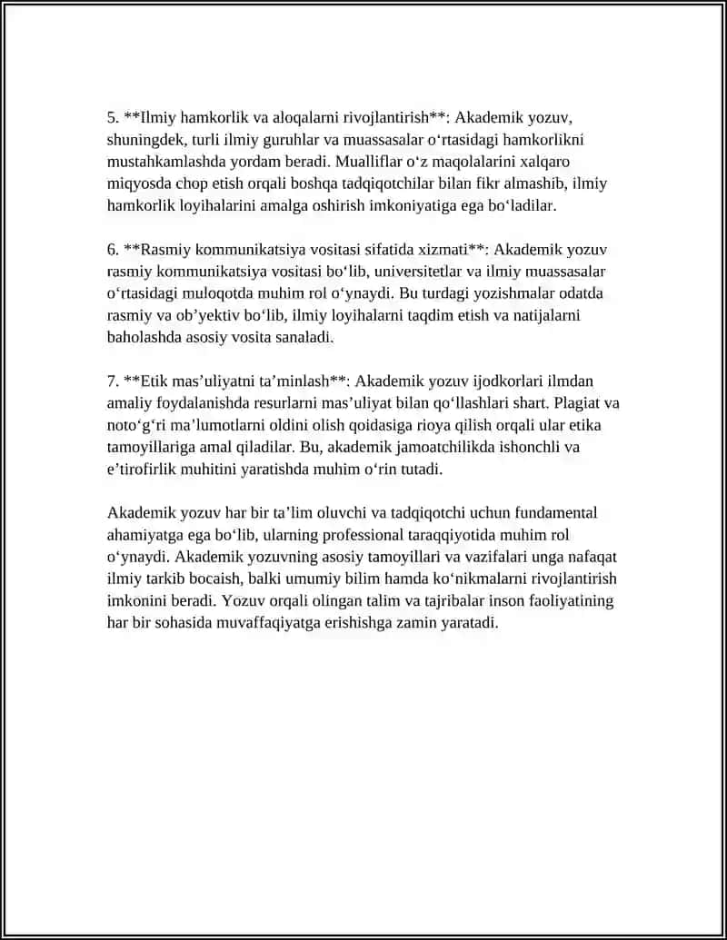 AKADEMIK YOZUVNING ASOSIY TAMOYILLAR 4