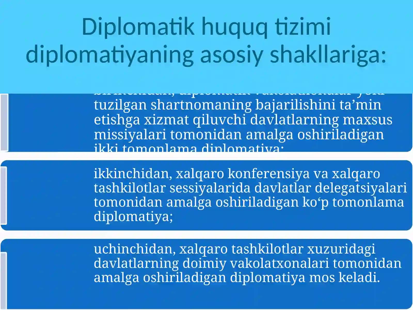 Diplomatik va Konsullik huquq 4