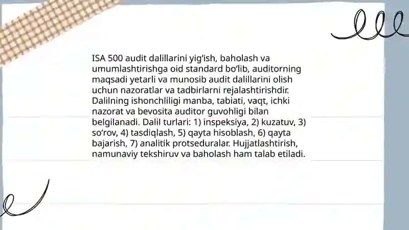 Auditning xalqaro standartlari 4