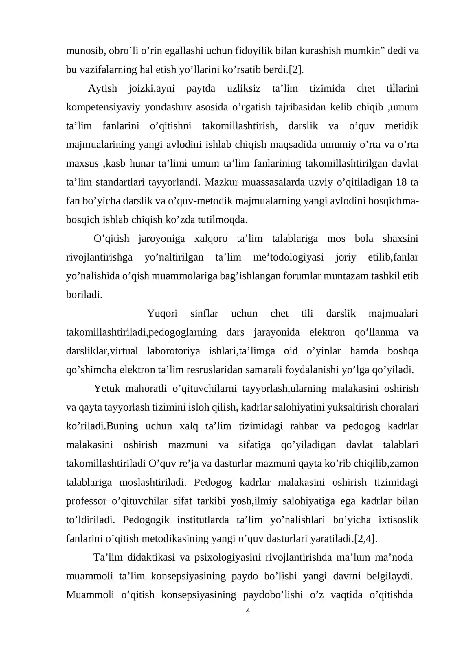 Muammoli ta’lim metodlaridan foydalanib  “Metallar” mavzusini o’qitish 4