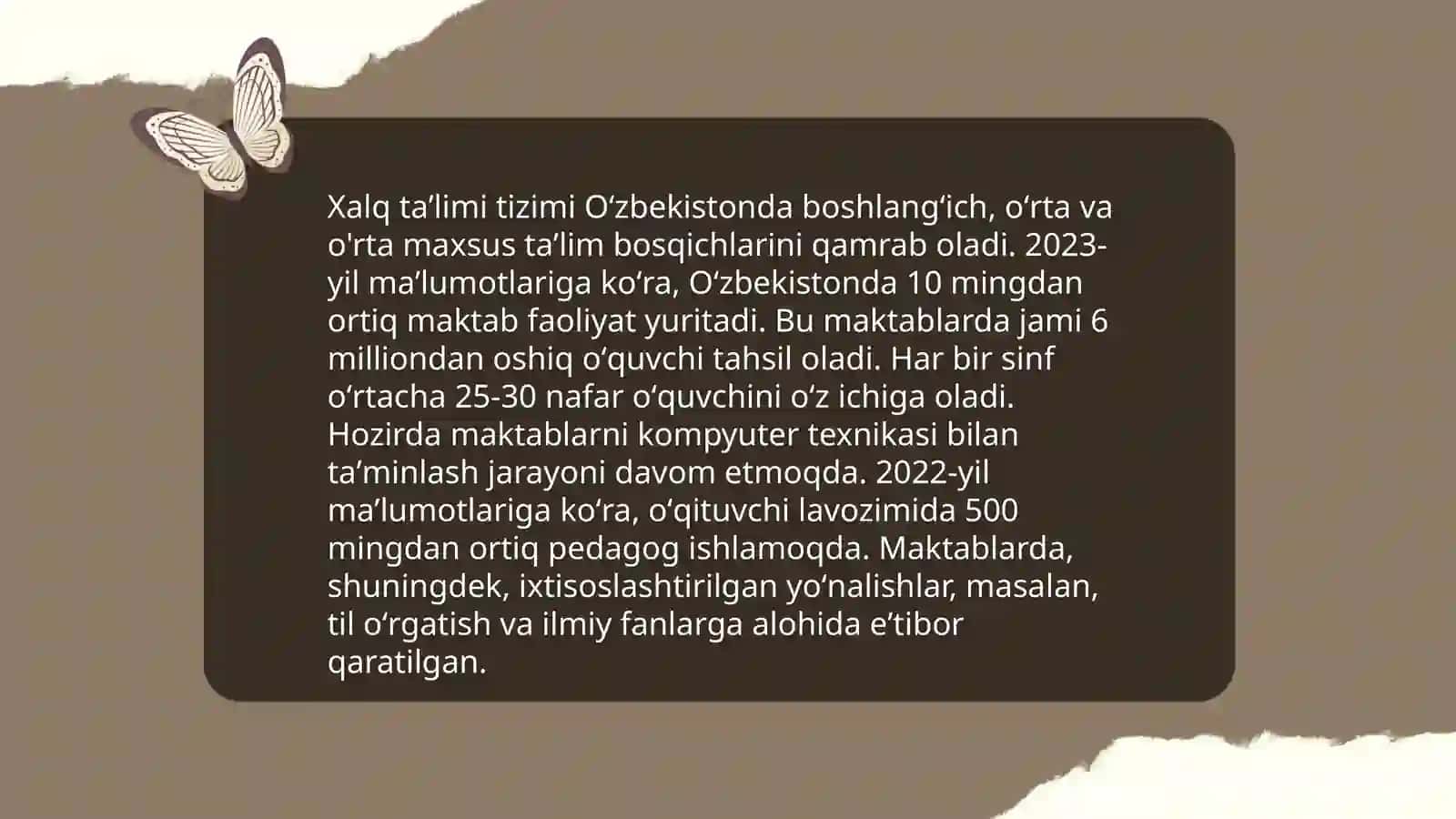 Oʻzbekiston Respublikasida taʼlim islohotlari 4