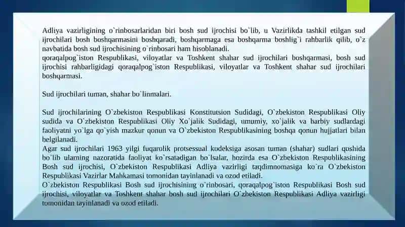 Sud Qarorlarining Ijro Etish 4