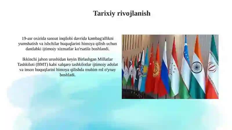 Xalqaro ijtimoiy xizmatlar tizimi 4