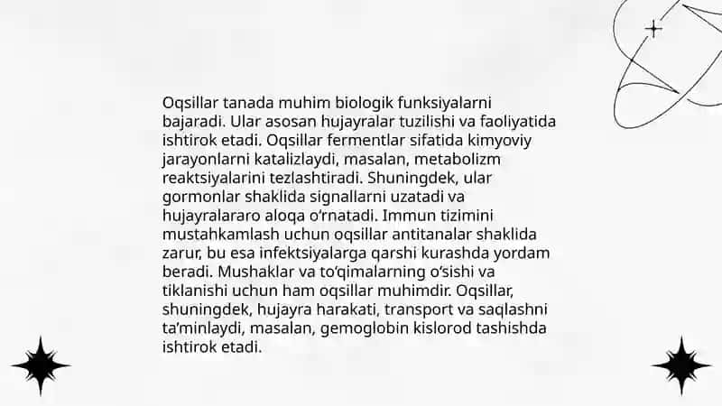 Oqsillar 4