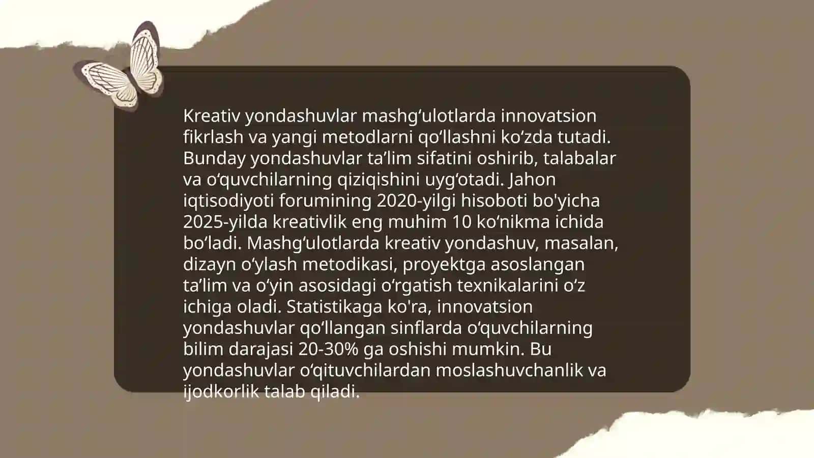 Mashgʻulotga tarbiyachining innavatsion yondashuvi 4