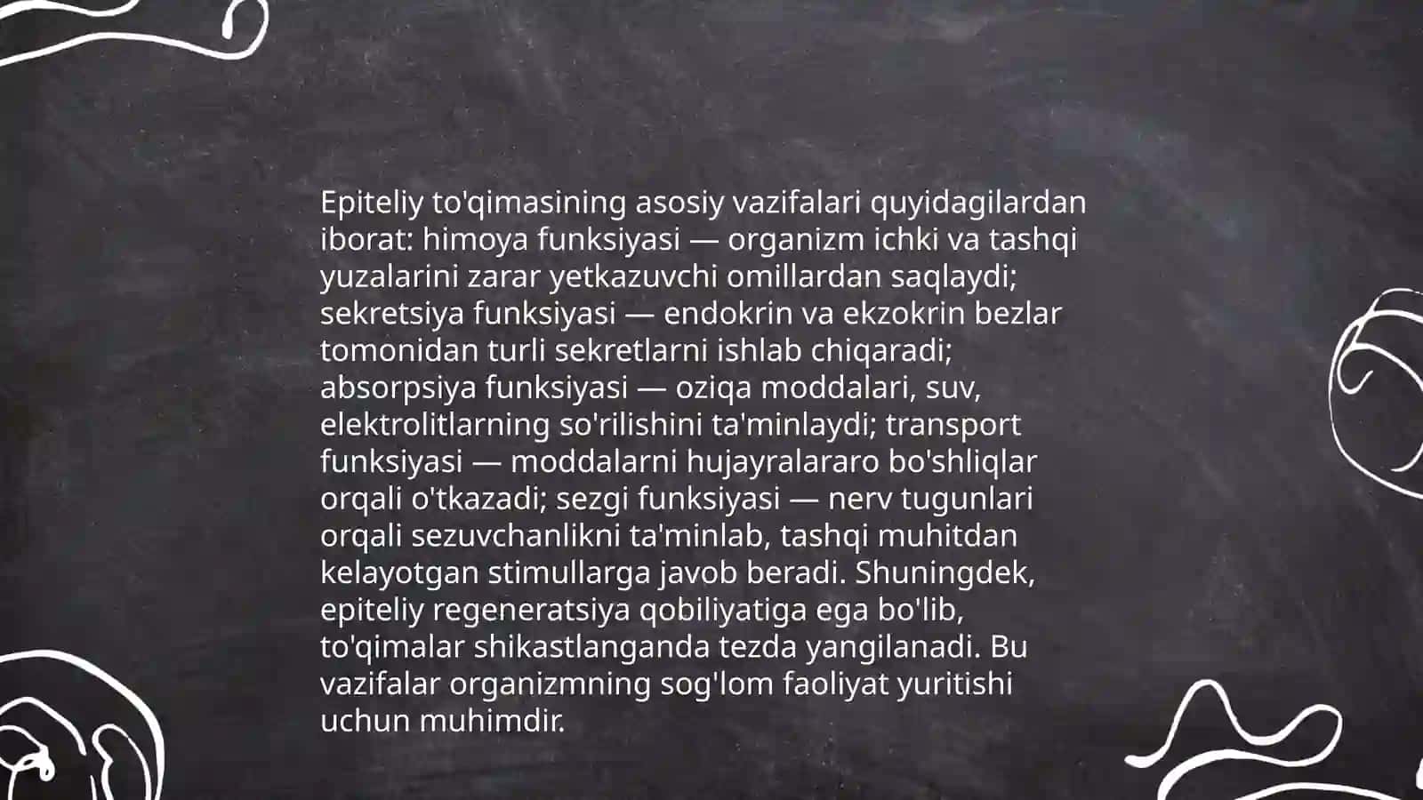 Epiteliy va qon to'qimasi 4