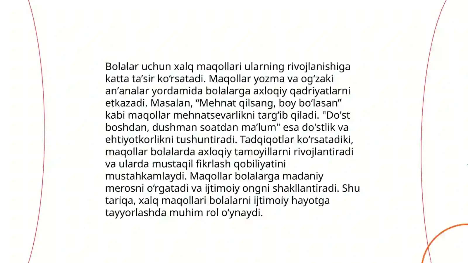 Xalq og'zaki ijodi ta'rif va uning ahamiyati 4