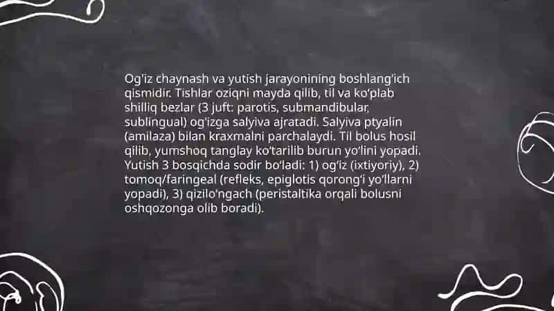 Hazm qilish sistemasi 4