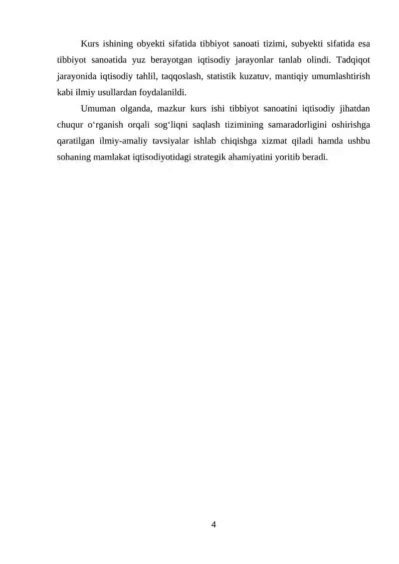 Tibbiyot Sanoating Iqtisodiy Tahlili 4