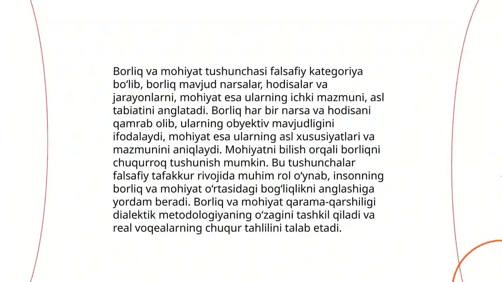 Al-Forobiyning borliq haqidagi qarashlari 4