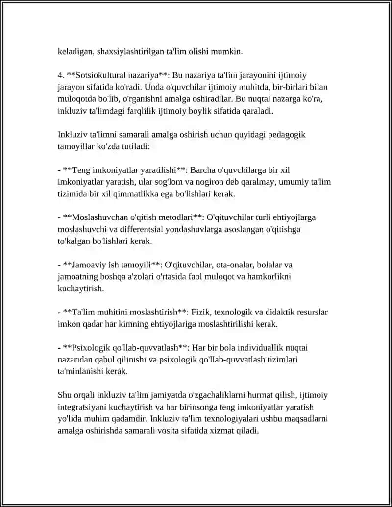 INKLIZIV TALIM TEXNOLOGIYASI 4