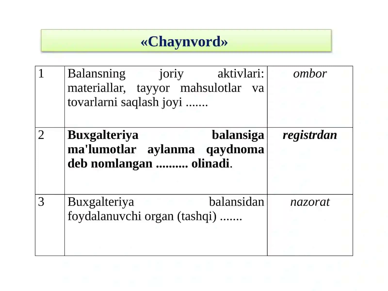 BUXGALTERIYA HISOBINING REGISTRLARI VA SHAKLLARI 4
