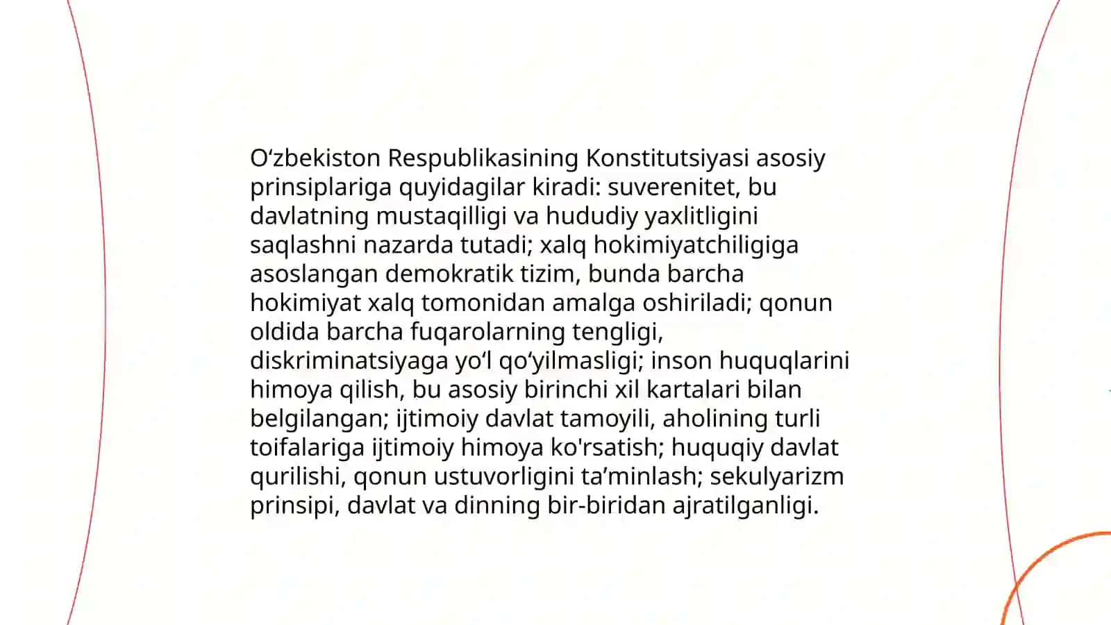 O'zbekiston Respublikasi Konstitutsiyasi 4