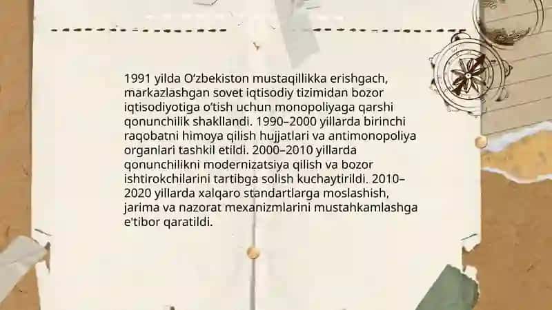 Monopoliyaga qarshi qonunchilik 4