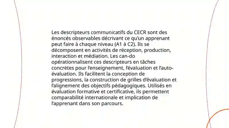 Les niveaux du CECR et leur application dans le processus d’apprentissage du français 4