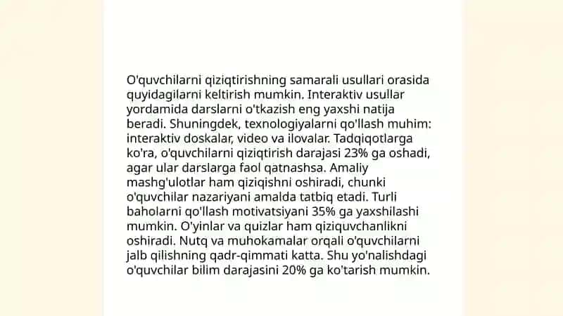 Matematik to'garakni o'tkazish metodikasi 4