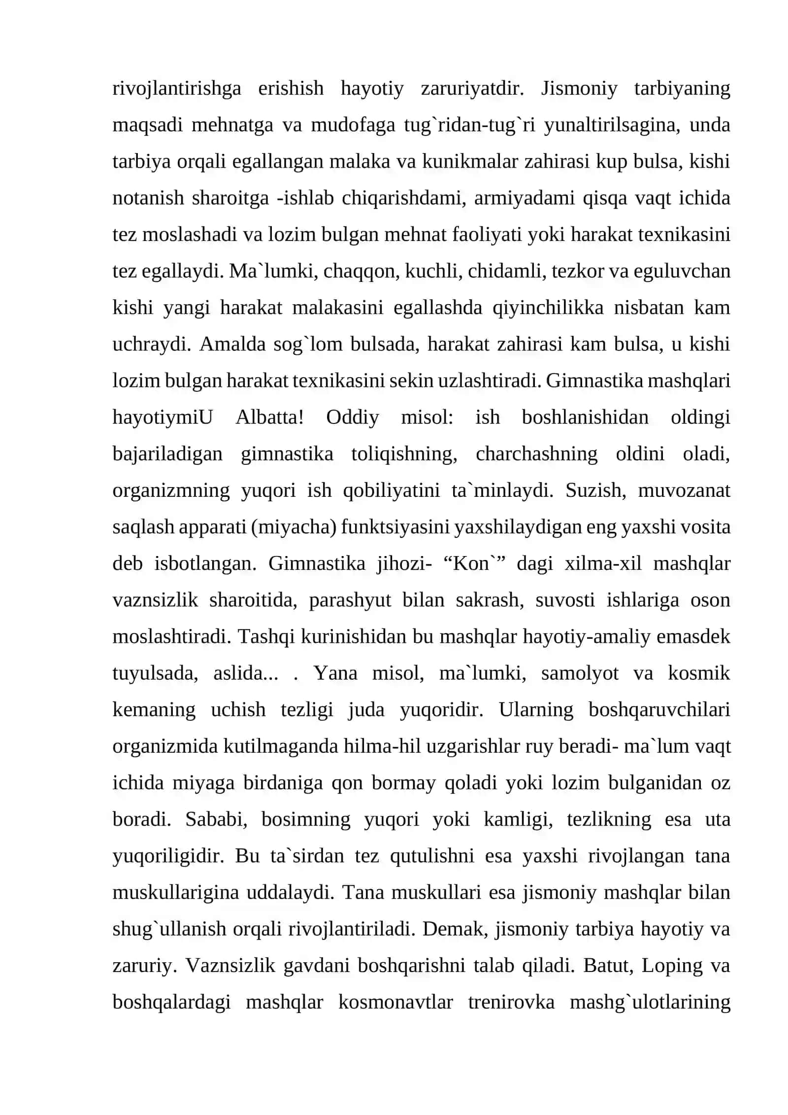 Jismoniy tarbiyani o‘qitish printsiplari 4