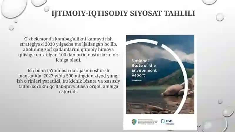 O'zbekiston Respublikasining iqtisodiy siyosati 4