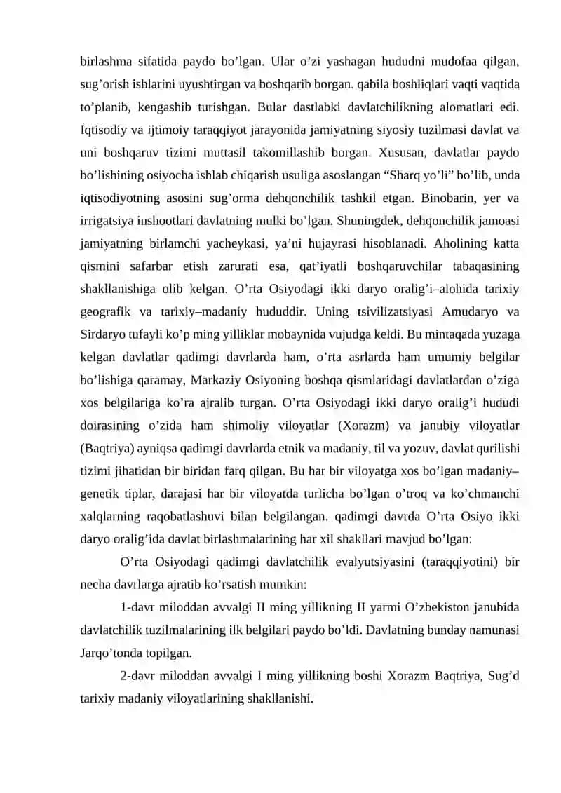 O’zbek davlatchilikning ilk namunalari 4