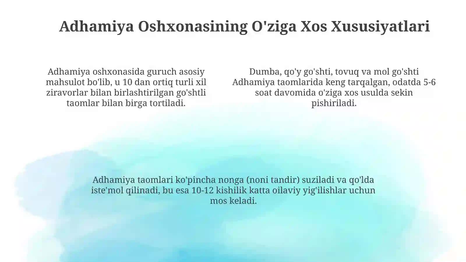 Dinning ijtimoiy madaniyat hodisasi sifatidagi Adhamiya 4