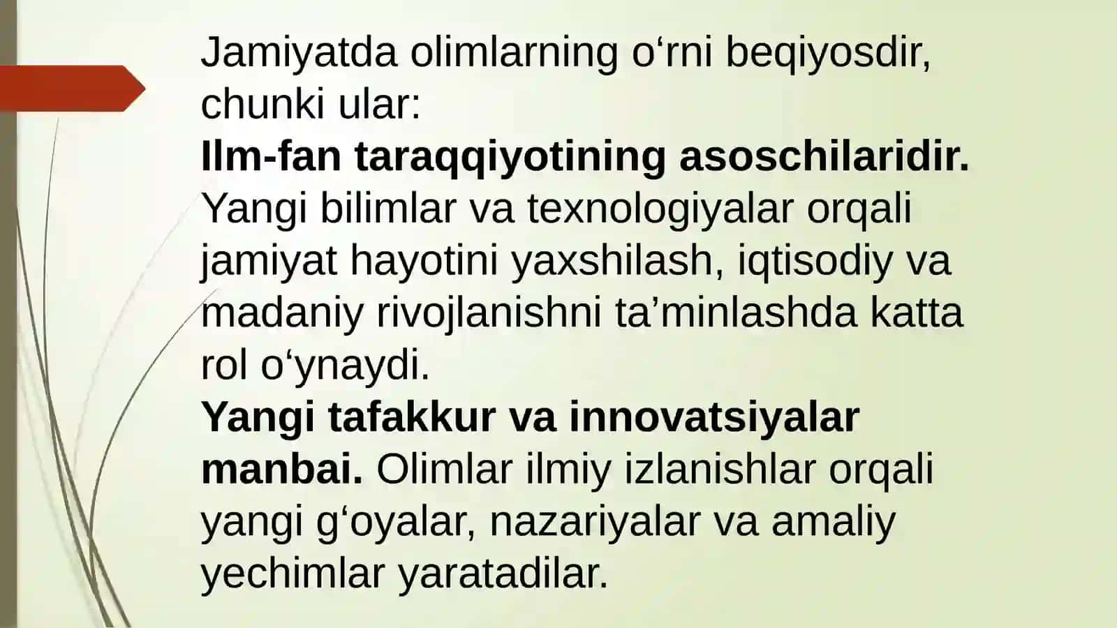 Ilmiy izlanishda olimning ijtimoiymasuliyati 4