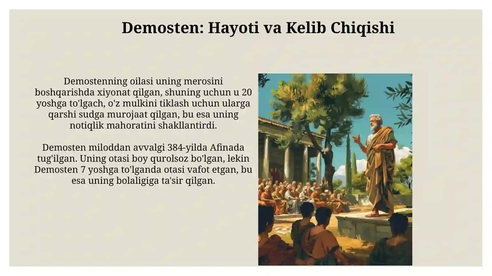 Demosten: Buyuk Notiq 4