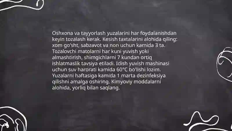 Ovqatlanish gigiyenasi 4