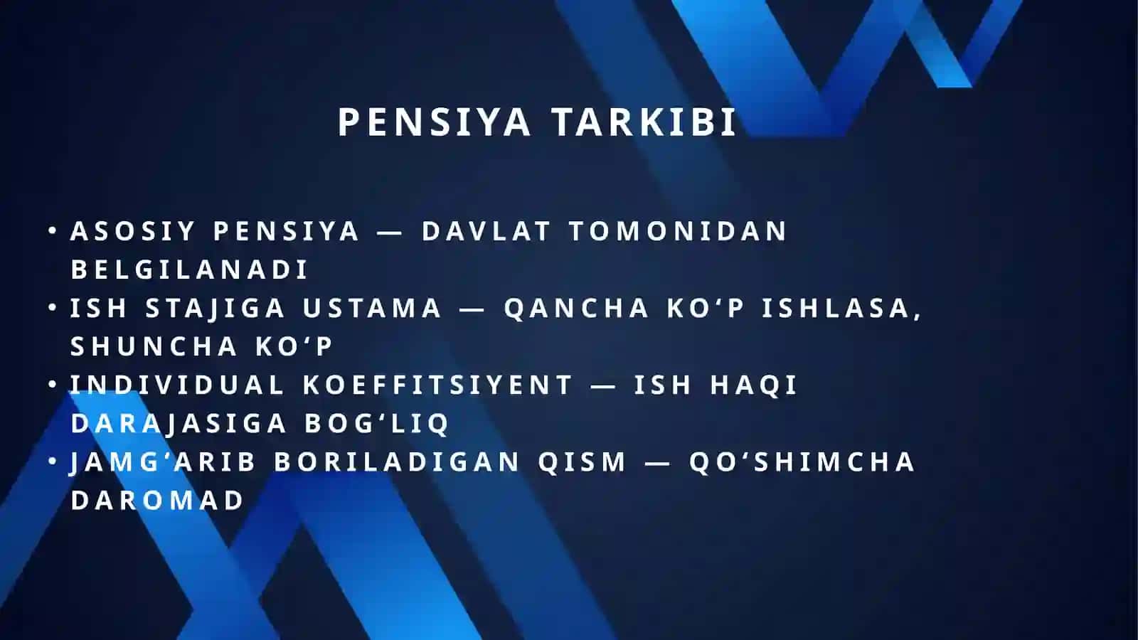 PENSIYA VA MOLIYAVIY BARQARORLIK 4