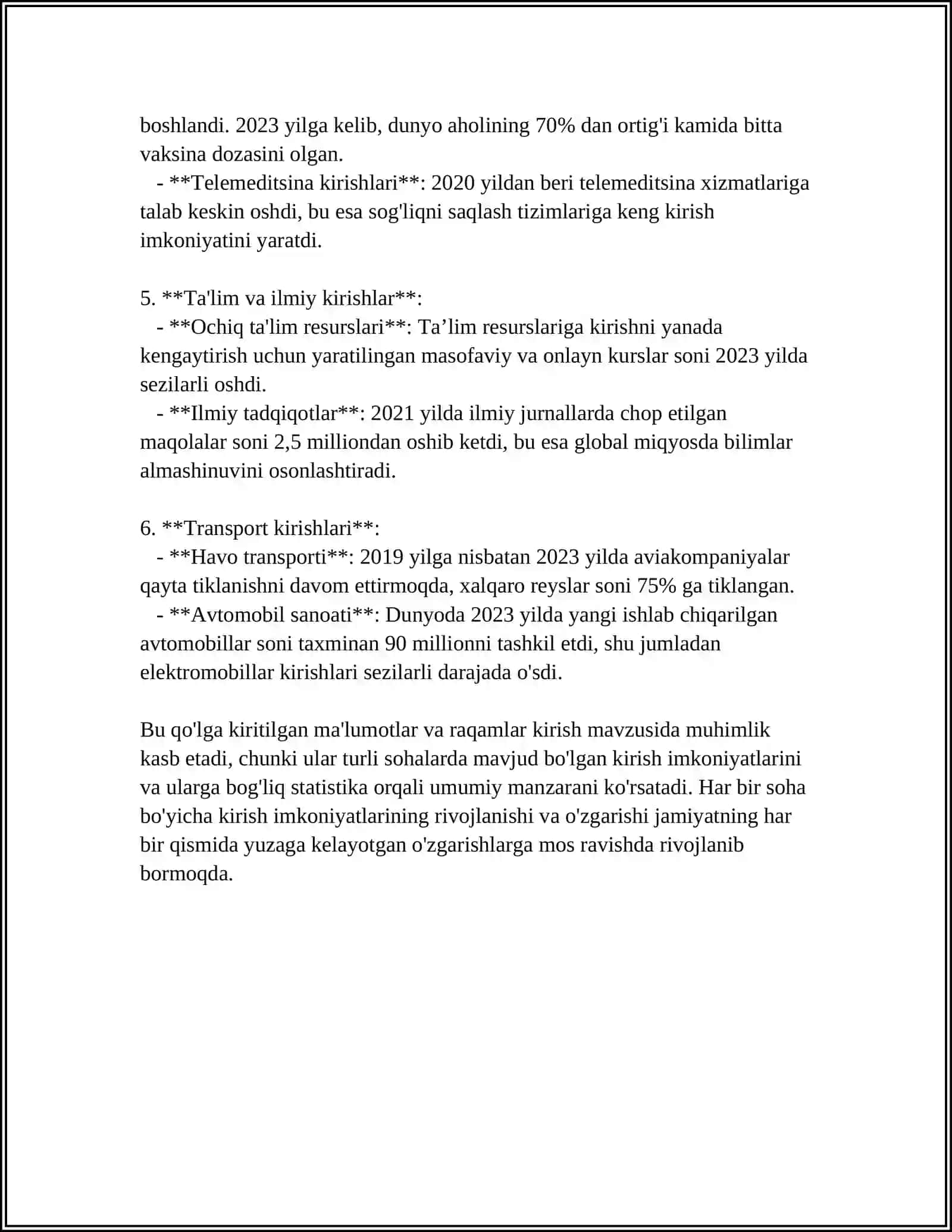 MULKCHILIKNING TURLI SHAKLLARIDAGI (AKSIYADORLIK, XUSUSIY, JAMOA) DORIXONA-BIZNES REJASINI TUZISH 4