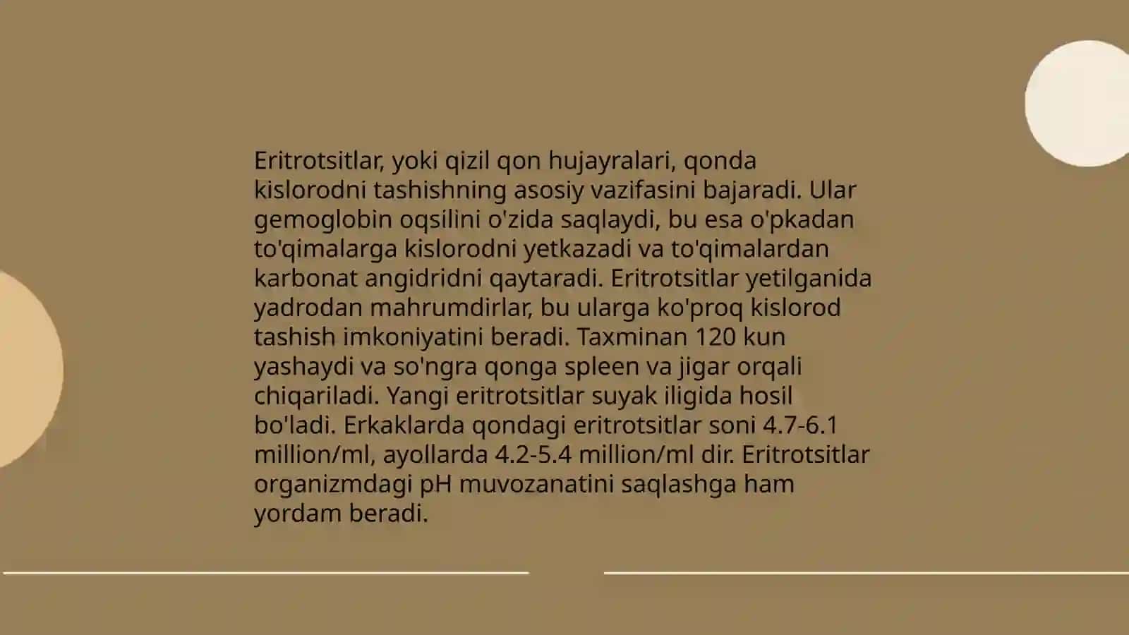 Eritrotsitlar turlari funksiyalari 4