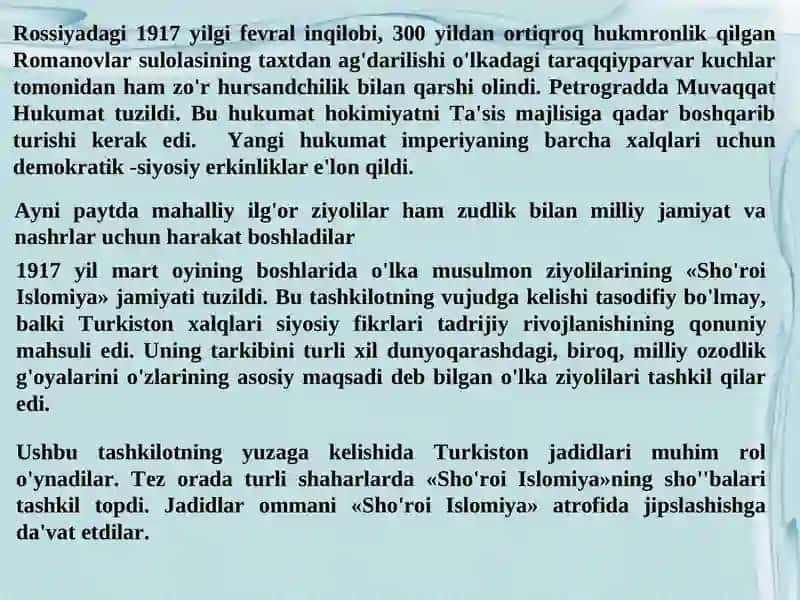 Turkiston muxtoriyati 4