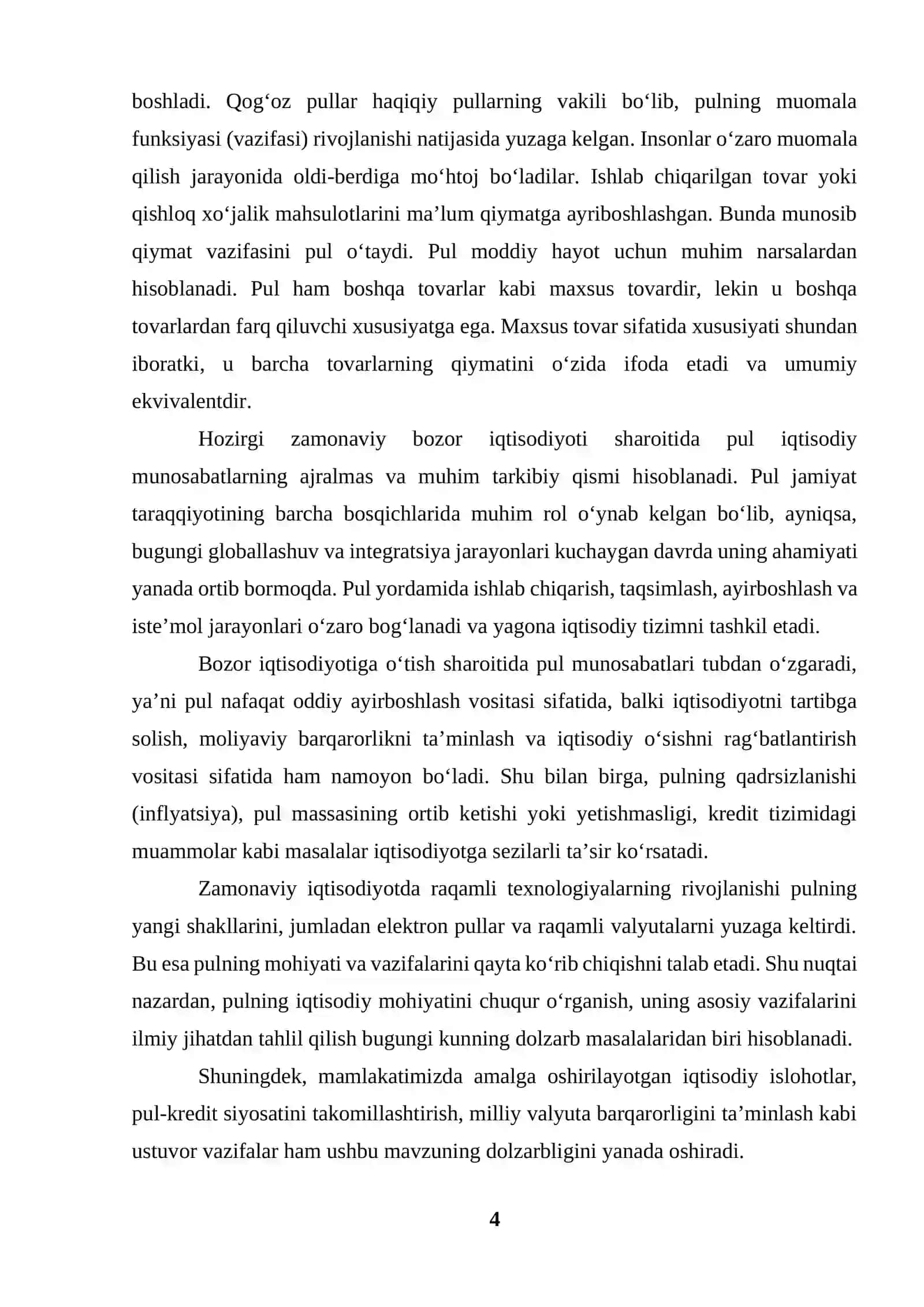 PULNING KELIB CHIQISHI VA MOHIYATI 4