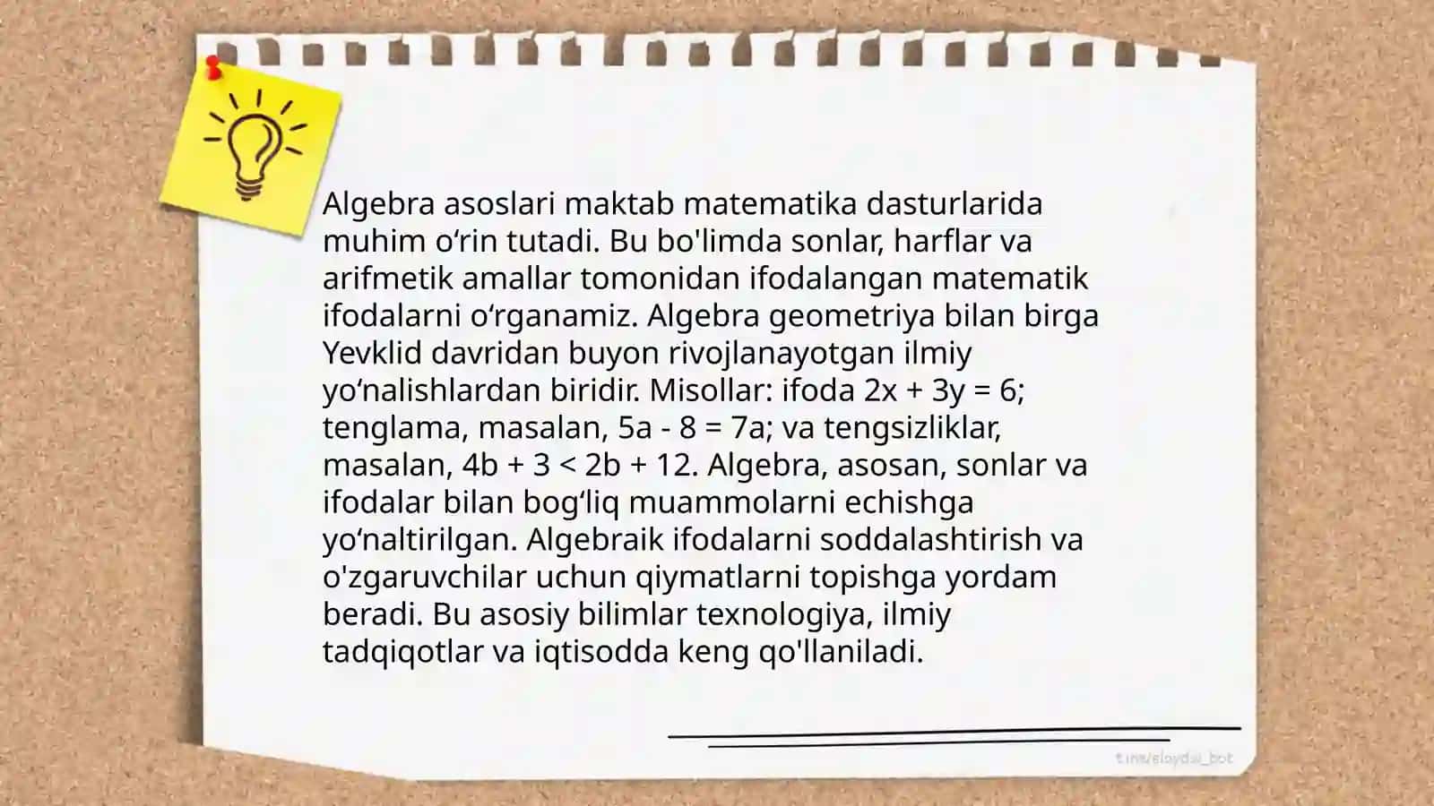 Sonlar nazariyasi 4