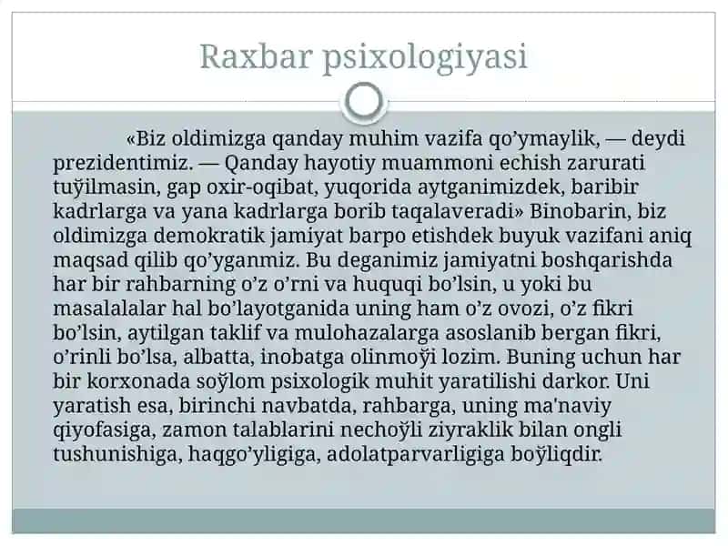 Raxbarpsixologiyasi 4